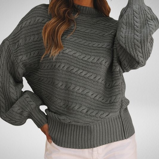 Nova Girl High Quality Knitted Pullover Leisure Sweater